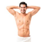 Men's upper body torso laser hair removal at Laser Perfect in Ilford, London, treating the chest, abdomen, back, shoulders and full arms for long-lasting hair reduction.