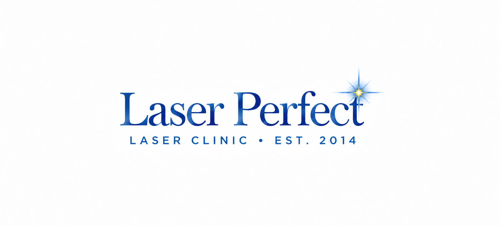 Laser Perfect laser clinic logo, established 2014